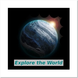 World Explorer Posters and Art